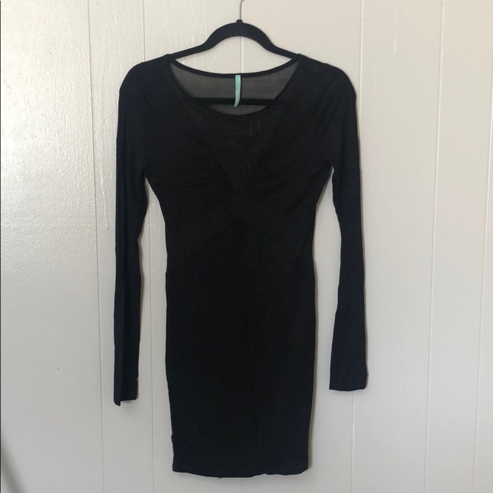 Lulus Black bodycon Dress